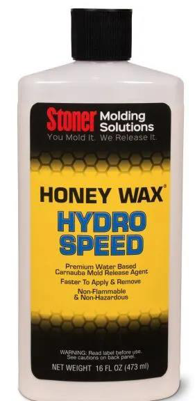 Stoner HoneyWax®Hydro Speed是一種高固含量的水性乳液，不含任何溶劑，旨在代替傳統的高級涂蠟作為復合材料行業(yè)中的脫模劑。